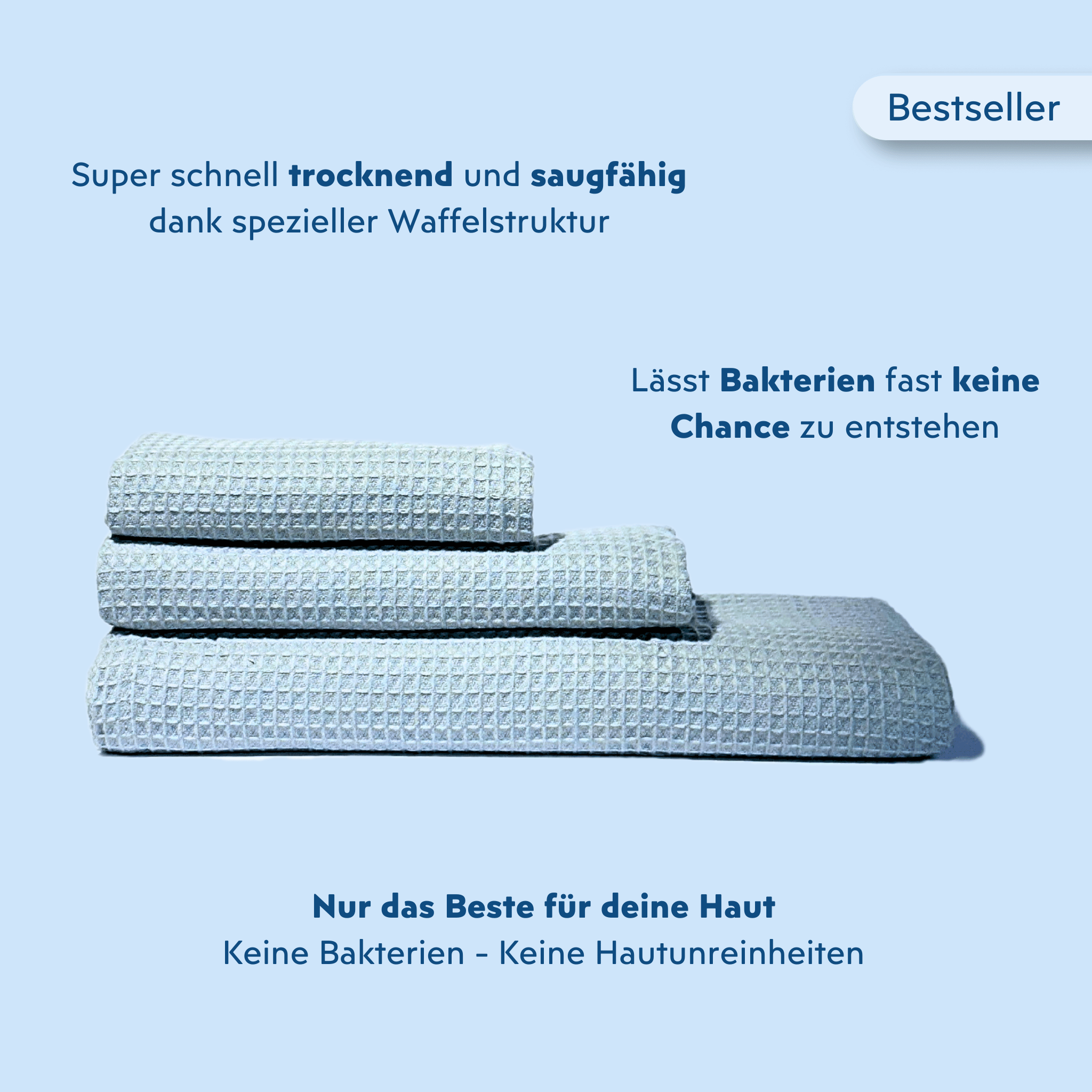 Ionized™ Fastdry Handtuch-Set Blau