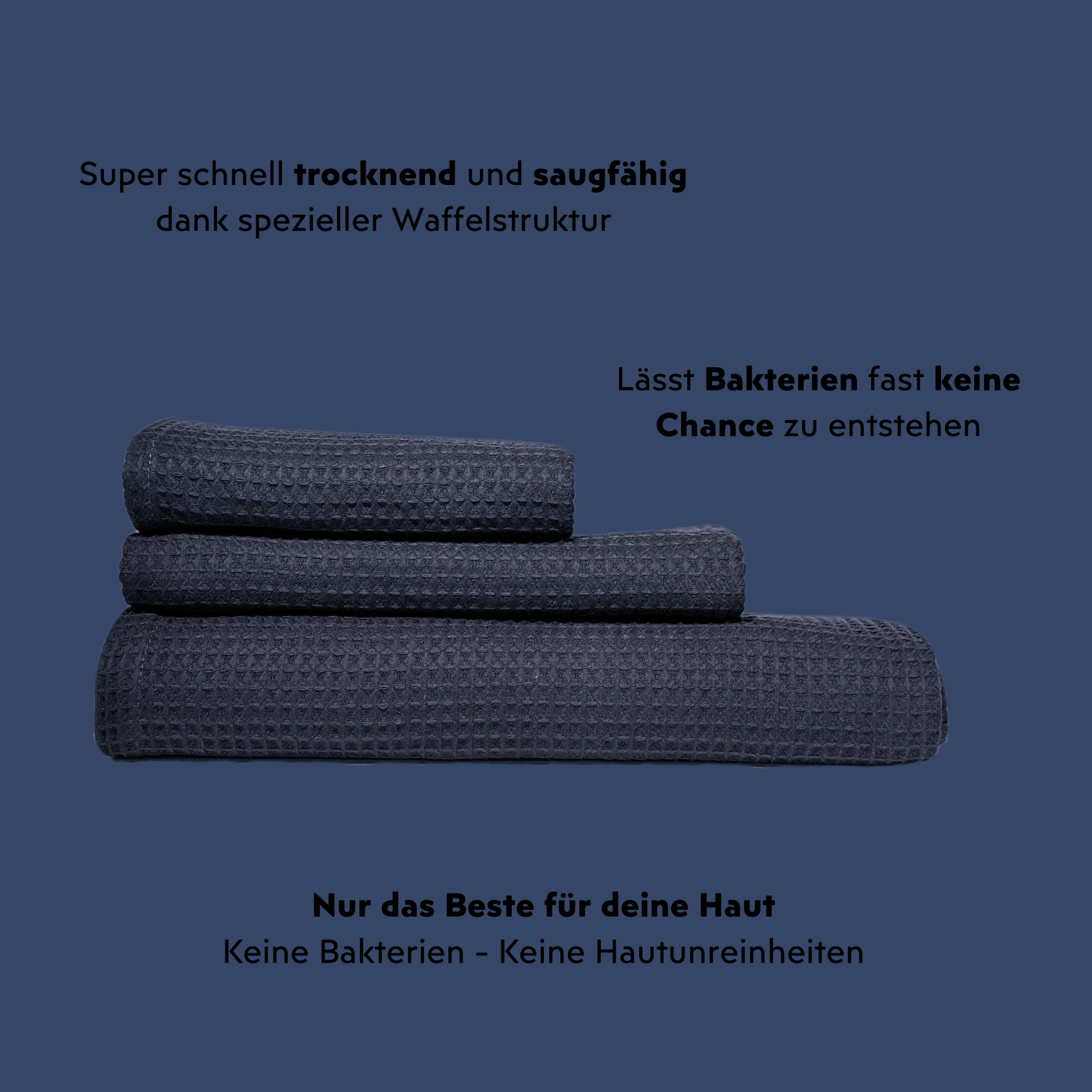 Ionized™ Fastdry Handtuch-Set Navy