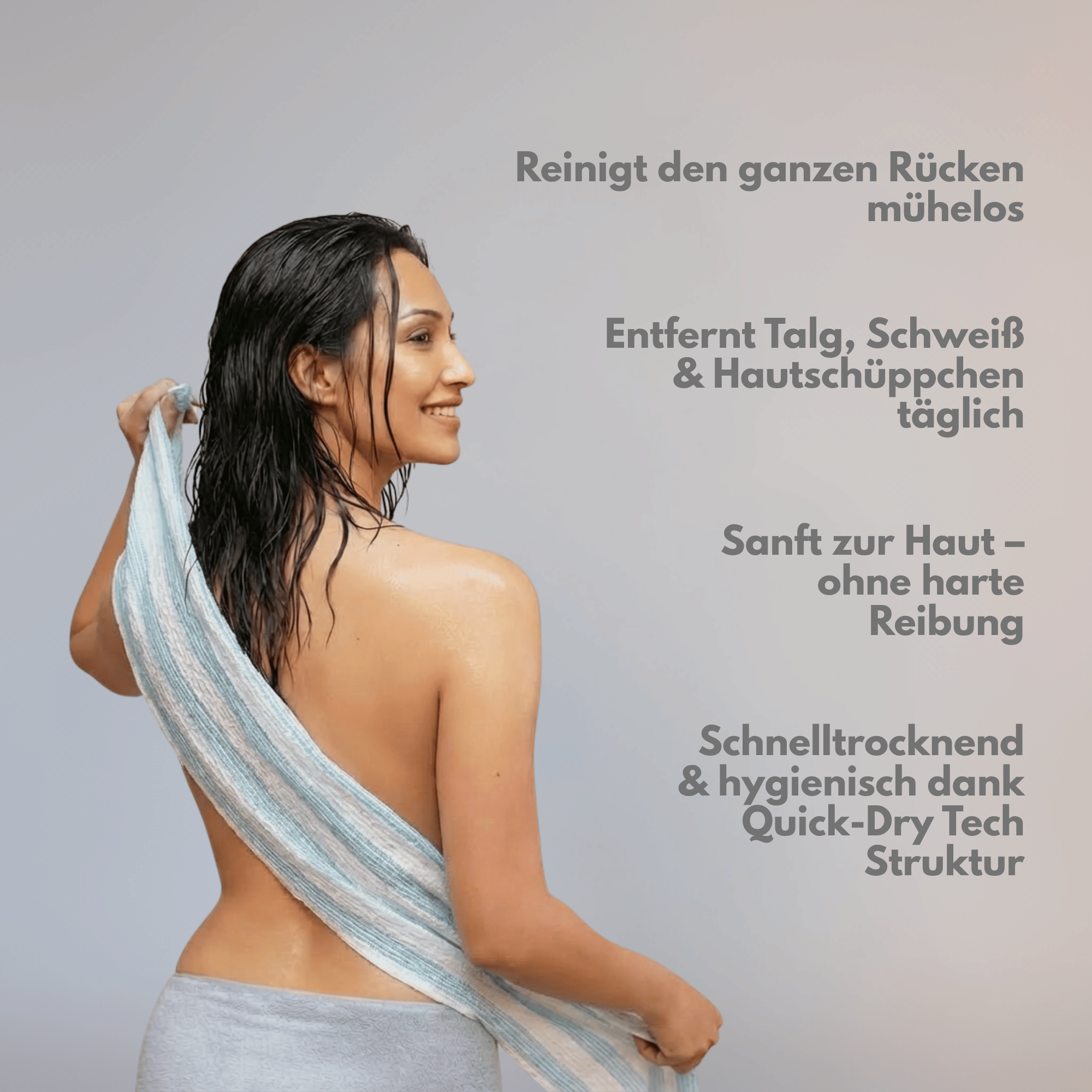 Ionized™ Peeling Duschtuch - Every Day