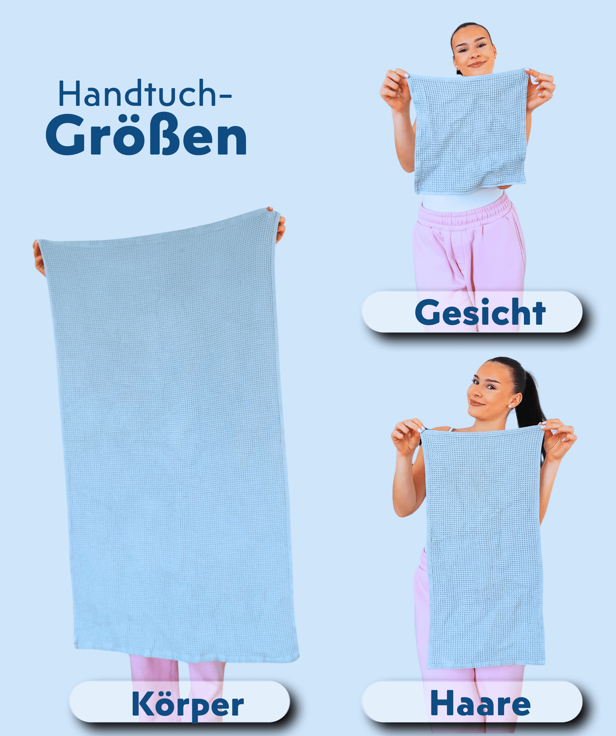 Ionized™ Fastdry Handtuch-Set Navy